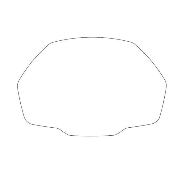 Puig Puig dash protector | clear | triumph daytona 660 2024>current